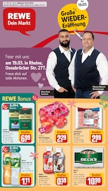 Äpfel im REWE Prospekt in Rheine Aktueller REWE Prospekt mit Äpfel, "Dein Markt", Seite 1