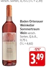 Sommertraum Wein im Angebot bei EDEKA in Ulm Sommertraum Wein Angebote von Baden Ortenauer Weinkeller bei EDEKA Ulm für 3,49 €