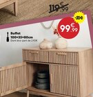 Buffet 100×35×80cm dans le catalogue Maxi Bazar