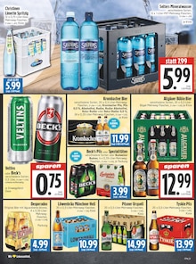 Bier im EDEKA Prospekt "Aktuelle Angebote" mit 16 Seiten (Gießen)