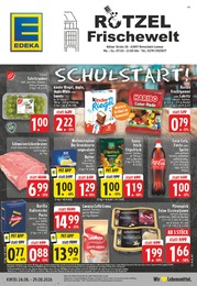 EDEKA Prospekt für Remscheid mit 28 Seiten EDEKA Prospekt für Remscheid: "Aktuelle Angebote", 28 Seiten, 24.08.2026 - 29.08.2026