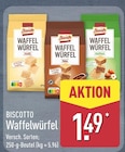 Waffelwürfel Vanille von Biscotto für 1,49 € bei ALDI Nord im Angebot Waffelwürfel Vanille von Biscotto im aktuellen ALDI Nord Prospekt