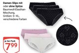 Damen-Slips Angebote bei GLOBUS Speyer für 7,99 €