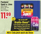 Spezi o. Limo Angebote von Paulaner bei Marktkauf Lemgo für 11,99 €