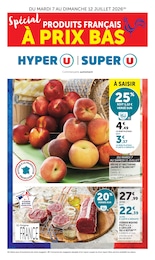 Catalogue Supermarchés de Hyper U à Burnhaupt-le-Haut, avec 16 pages Prospectus Supermarchés de Hyper U à Burnhaupt-le-Haut: "Spécial PRODUITS FRANÇAIS À PRIX BAS", 16 pages, 07/07/2026 - 12/07/2026