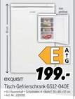 Tisch-Gefrierschrank GS12-040E im Angebot bei MEDIMAX in Leipzig Tisch-Gefrierschrank GS12-040E Angebote von exquisit bei MEDIMAX Leipzig für 199,00 €