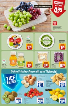 Kartoffeln im aktuellen REWE Prospekt (Offenbach (Main)) Kartoffeln im REWE Prospekt "Dein Markt" mit 34 Seiten (Offenbach (Main))