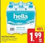 Mineralwasser von Hella im aktuellen EDEKA Prospekt