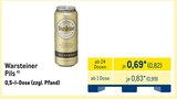 Pils im Angebot bei METRO in Willich Pils Angebote von Warsteiner bei METRO Willich für 0,82 €