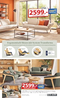 Fernsehsessel im Segmüller Prospekt "100 Jahre Segmüller Werkstätten" mit 20 Seiten (Ingolstadt)