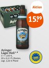 Aktuelles Ayinger Lager Hell Angebot bei tegut in Mannheim ab 15,99 €