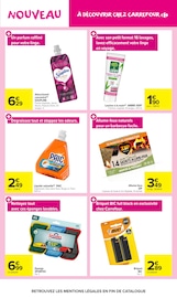 Promos Lessive dans le catalogue "LES NOUVEAUTÉS" de Carrefour Market Lessive en promo dans le catalogue Carrefour Market à la page 11