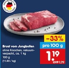Brust vom Jungbullen im Angebot bei Netto Marken-Discount in Nettetal Brust vom Jungbullen Angebote bei Netto Marken-Discount Nettetal für 1,19 €