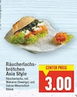 Aktuelles Räucherlachsbrötchen Asia Style Angebot bei E center in Berlin ab 3,00 €