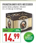 Hefe-Weissbier im Angebot bei Marktkauf in Mülheim Hefe-Weissbier Angebote von Franziskaner bei Marktkauf Mülheim für 14,99 €