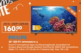 32" LED-TV 32PHS6808/12 im V-Markt Prospekt 32" LED-TV 32PHS6808/12 von PHILIPS im aktuellen V-Markt Prospekt für 160,00 €