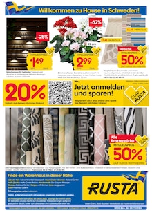 Zimmerpflanzen im Rusta Prospekt "Viele Schnäppchenpreise" mit 24 Seiten (Essen)