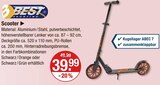 Scooter Schwarz/Orange im Angebot bei V-Markt in Augsburg Scooter Schwarz/Orange Angebote von Best Sporting bei V-Markt Augsburg für 39,99 €