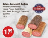 Salami-Aufschnitt Auslese im Angebot bei V-Markt in Regensburg Salami-Aufschnitt Auslese Angebote von Stockmeyer bei V-Markt Regensburg für 1,99 €