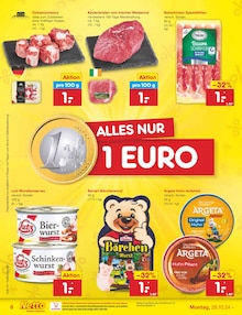 Rindfleisch im Netto Marken-Discount Prospekt "Aktuelle Angebote" mit 57 Seiten (Ulm)