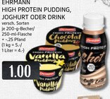 Aktuelles High Protein Pudding Vanilla Angebot bei EDEKA in Ratingen ab 1,00 €