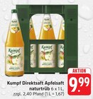 Trinkgut Karlsbad - Direktsaft Apfelsaft naturtrüb Angebot im Prospekt Direktsaft Apfelsaft naturtrüb bei Trinkgut im Karlsbad Prospekt für 9,99 €