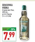 Vodka im Angebot bei Marktkauf in Dorsten Vodka Angebote von Grasovka bei Marktkauf Dorsten für 7,99 €
