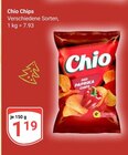 Red Paprika Chips Angebote von Chio bei GLOBUS Pulheim für 1,19 €
