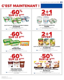 Prix et réduction Pâtisserie dans le prospectus Carrefour en cours Offre Pâtisserie dans le catalogue Carrefour du moment à la page 55