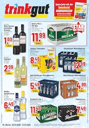 Aktueller Trinkgut Prospekt mit Bier, "Aktuelle Angebote", Seite 1