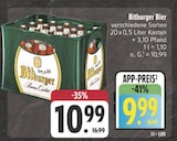 Aktuelle Bitburger Angebote bei E center in Plauen Aktuelles Bier Angebot bei E center in Plauen ab 9,99 €