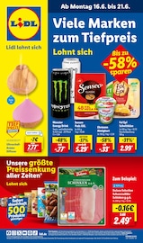 Aktueller Lidl Discounter Prospekt in Visbek und Umgebung, "LIDL LOHNT SICH" mit 63 Seiten, 16.06.2025 - 21.06.2025