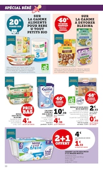 Promotion Yaourt dans le prospectus Hyper U, valable du 04/11/2025 au 16/11/2025 Promo Yaourt dans le catalogue Hyper U du moment à la page 10