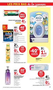 Promotion Epilateur dans le prospectus Hyper U, valable du 20/10/2026 au 01/11/2026 Promo Epilateur dans le catalogue Hyper U du moment à la page 19
