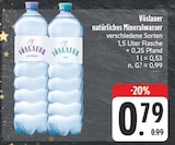 natürliches Mineralwasser im Angebot bei EDEKA in Altenburg natürliches Mineralwasser Angebote von Vöslauer bei EDEKA Altenburg für 0,79 €