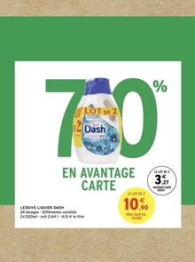 Intermarché Viry-Châtillon - LESSIVE LIQUIDE Promo LESSIVE LIQUIDE dans le catalogue Intermarché "Le mini prospectus" à Viry-Châtillon