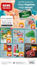 REWE Prospekt "Dein Markt" für Münster, 29 Seiten, 29.09.2025 - 04.10.2025