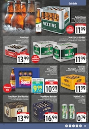 Bier im EDEKA Prospekt in Kalletal Aktueller EDEKA Prospekt mit Bier, "Aktuelle Angebote", Seite 19