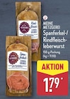 Spanferkel-/Rindfleisch-leberwurst Angebote von MEINE METZGEREI bei ALDI Nord Gera für 1,79 €