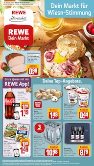 Aktueller REWE Prospekt für Leipzig mit  Seiten