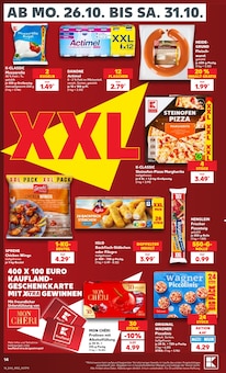 Pizza im Kaufland Prospekt "Hier bin ich richtig" mit 88 Seiten (Augsburg)