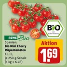 Bio Mini Cherry Rispentomaten Angebote von REWE Bio bei REWE Weimar für 1,69 €
