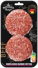 Angus Irish Beef Burger Patties Angebote von Butcher's Burger bei REWE Unna für 4,44 €