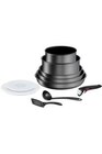 Batterie de cuisine Tefal Ingenio Daily Chef Gris fonce Set 10p Induction L7619102 - Tefal à 89,99 € dans le catalogue Darty