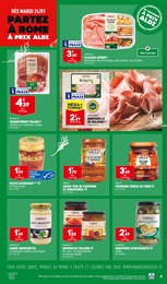 Prix et réduction Alimentation dans le prospectus Aldi en cours Offre Alimentation dans le catalogue Aldi du moment à la page 7