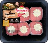 6 Paupiettes de Veau Beurre Truffé - Tendriade en promo chez Intermarché Contact 6 Paupiettes de Veau Beurre Truffé - Tendriade dans le catalogue Intermarché Contact