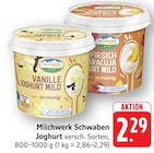 Vanille Joghurt Mild Angebote von Milchwerk Schwaben bei E center Göppingen für 2,29 €