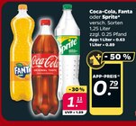 Coca-Cola, Fanta oder Sprite von  im aktuellen Netto mit dem Scottie Prospekt für 0,79 €