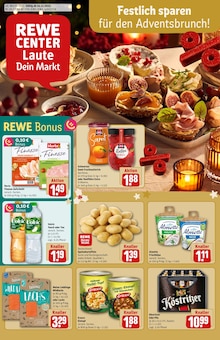 REWE Prospekt der Woche "Dein Markt" Seite 1, 24.11.2025 bis 29.11.2025 für Brandenburg Aktueller REWE Prospekt "Dein Markt" Seite 1 von 40 Seiten für Brandenburg