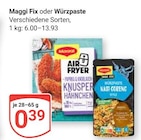 Fix Angebote von Maggi bei GLOBUS Wolfenbüttel für 0,39 €